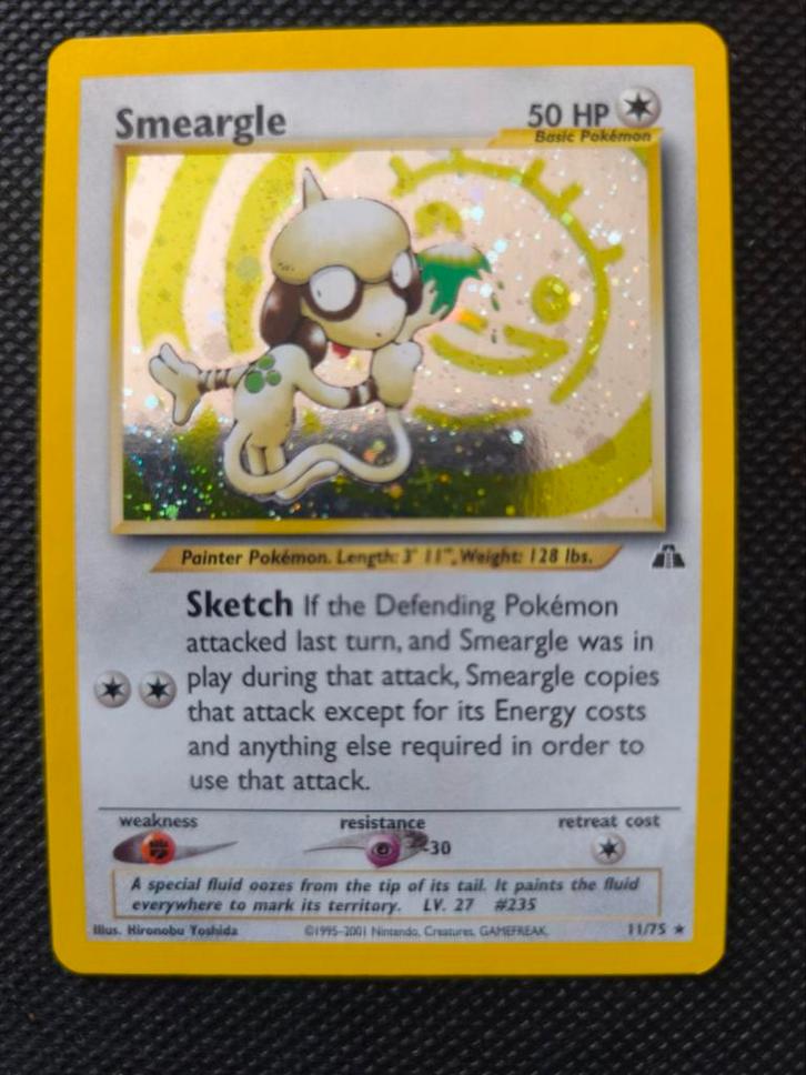 Smeargle 11/75 Neo Discovery Pokémon Kaart, Hobby en Vrije tijd, Verzamelkaartspellen | Pokémon, Ophalen of Verzenden