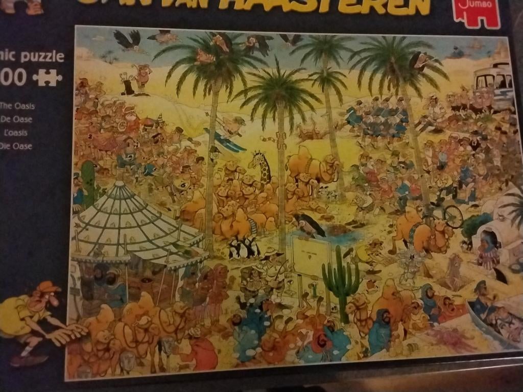 Jan van Haasteren puzzels, Ophalen, 500 t/m 1500 stukjes, Zo goed als nieuw
