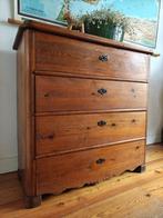 Antieke Zweedse ladekast., Ophalen, Gebruikt, 100 tot 150 cm, 3 of 4 laden