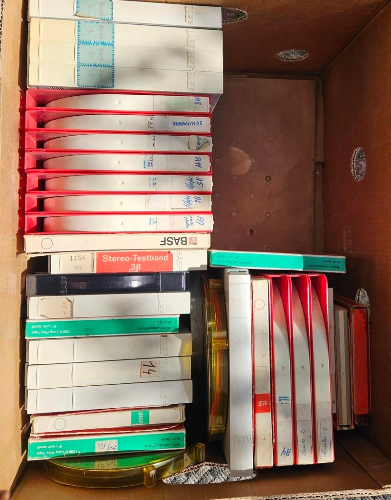 Bandrecorder banden spoelen tapes, Ophalen of Verzenden