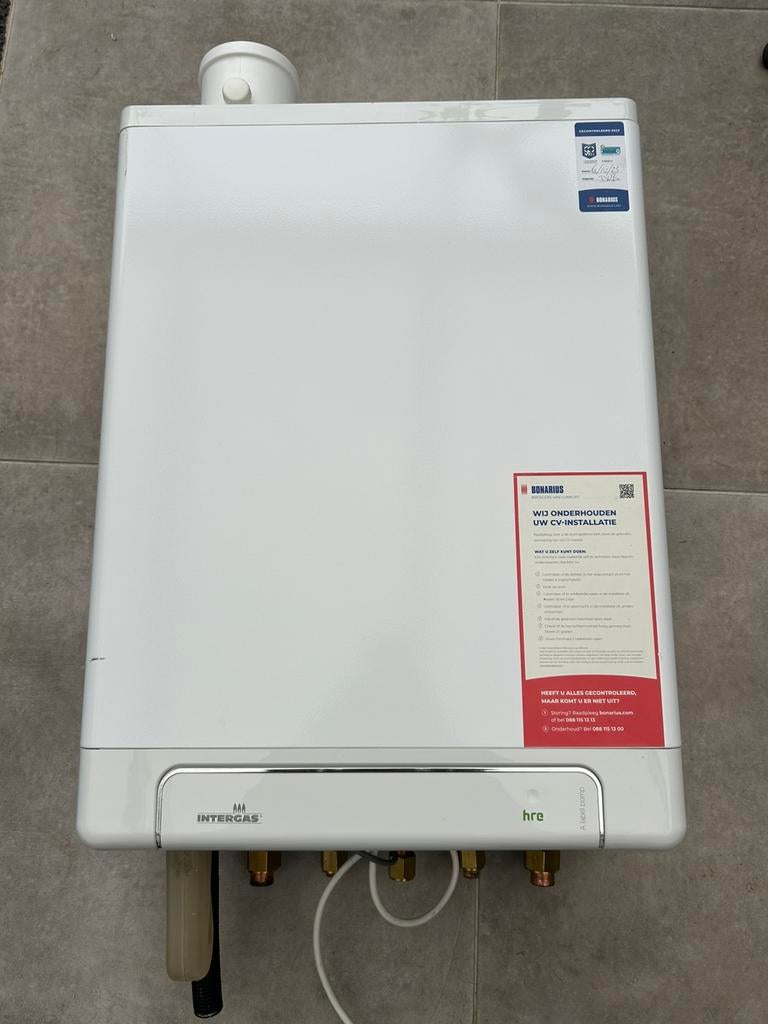 Intergas kombi HRE 24/18a (2023), Aardgas, Geiser, Ophalen of Verzenden, Minder dan 20 liter