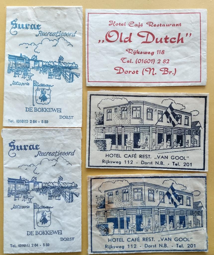 Dorst 845, Verzamelen, Verzenden
