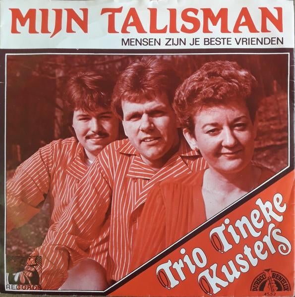 Vinylsingle trio tineke kusters gezocht, Ophalen of Verzenden, Zo goed als nieuw, Overige formaten, Levenslied of Smartlap