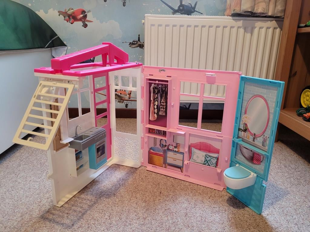 Barbie huis, Ophalen
