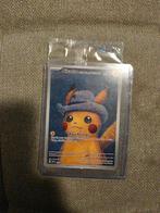 Pikachu Grey Felt Hat Pokémon Kaart, Ophalen of Verzenden, Zo goed als nieuw, Losse kaart