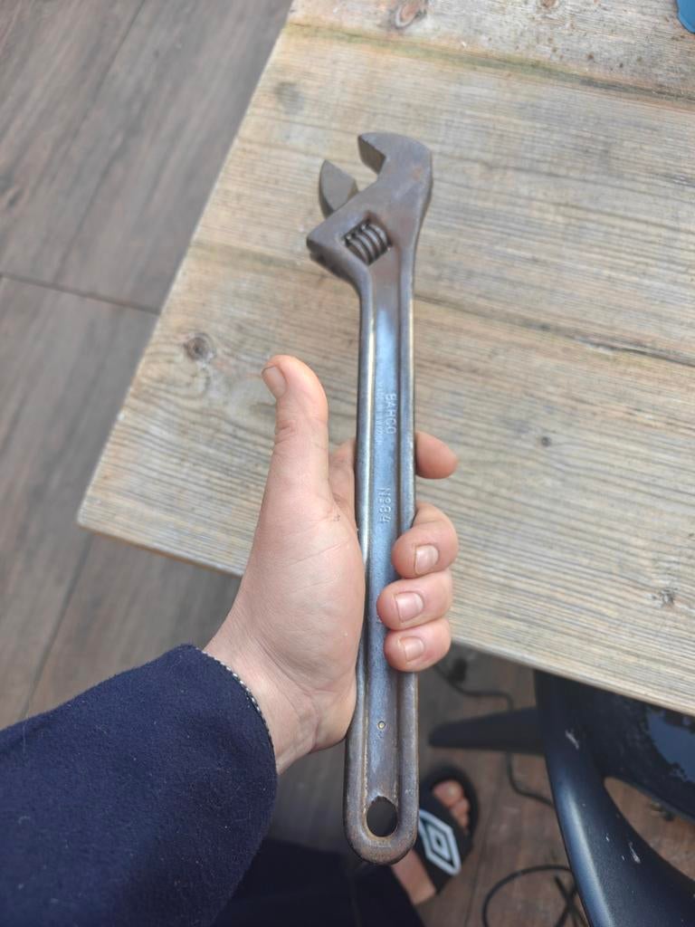 Bahco 15 inch made in sweeden, uit 1970 ongeveer, Ophalen of Verzenden