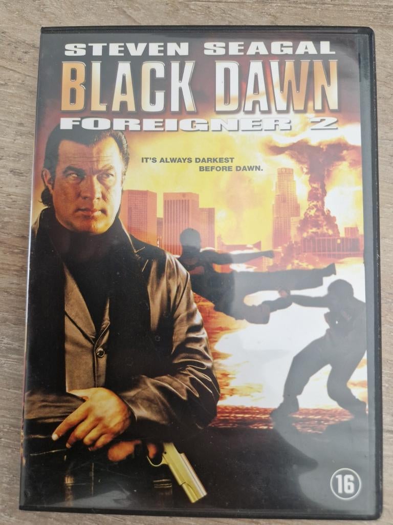 Black dawn foreigner 2 , Steven seagal, Vanaf 16 jaar, Ophalen of Verzenden, Zo goed als nieuw