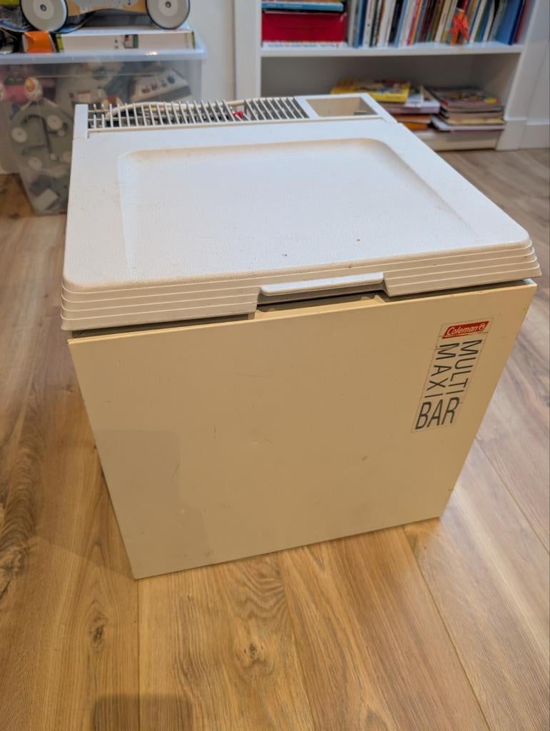 Coleman koelbox 230v/12v/Gas, Caravans en Kamperen, Ophalen, Gebruikt, Koelbox, Elektrisch