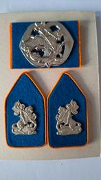Baret emblemen & kraagspiegels, Ophalen of Verzenden, Landmacht, Nederland, Embleem of Badge