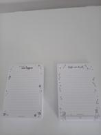 notitieblokjes, Ophalen, Nieuw