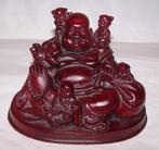 Prachtig beeld lachende Boeddha met 5 kinderen. Nwst., Ophalen of Verzenden, Zo goed als nieuw, Beeld(je), Boeddhisme