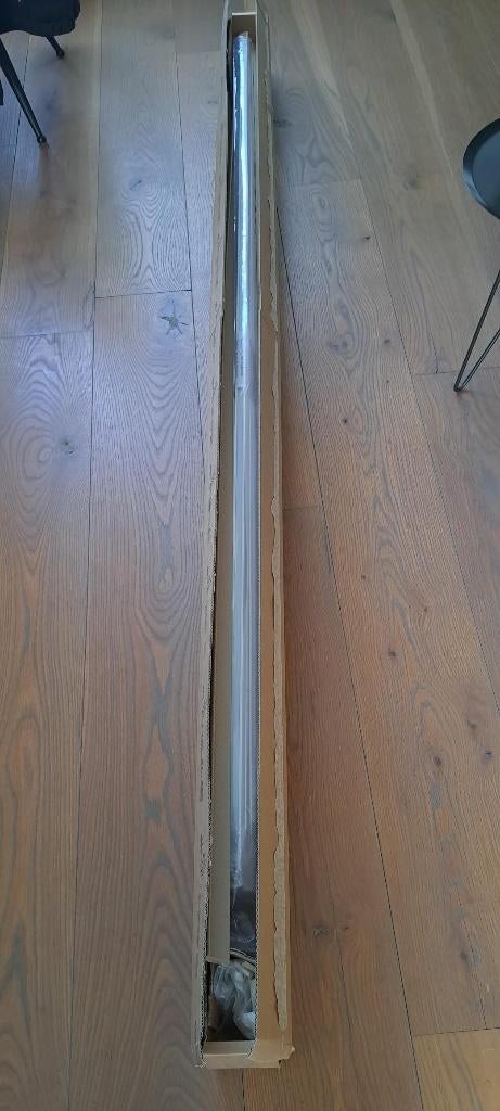 Plisségordijn (wit), Ophalen, Wit, Nieuw, 200 cm of meer