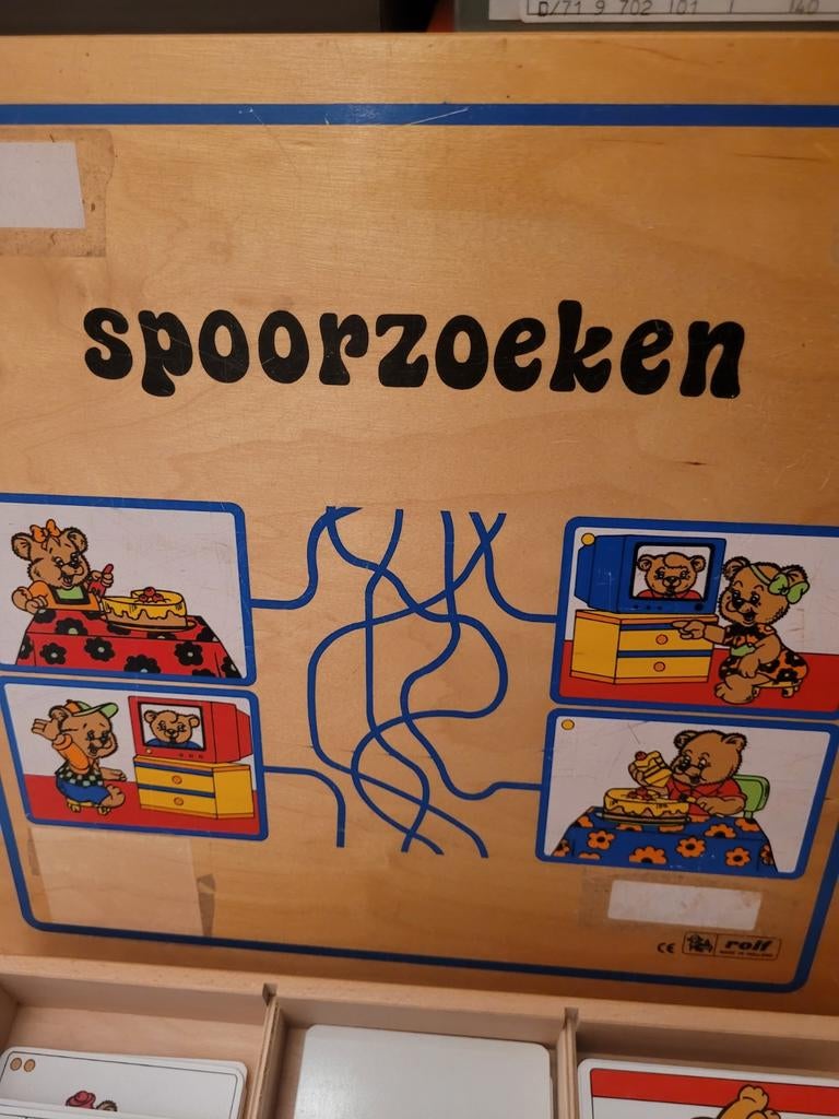 Rolf Educatief Spoorzoeken Spel - Schoolkwaliteit, Kinderen en Baby's, Speelgoed | Educatief en Creatief, Ophalen of Verzenden