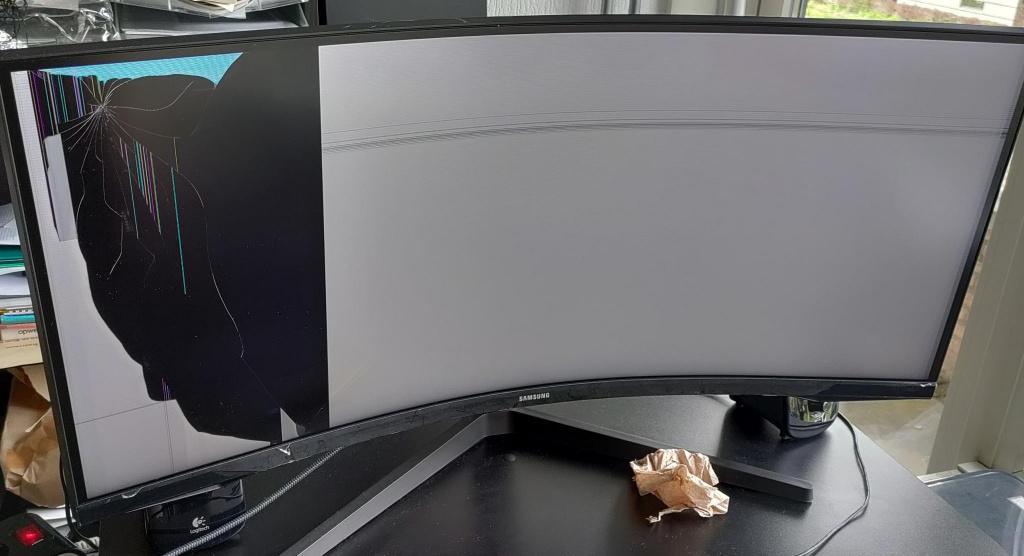 Kapotte monitor, Computers en Software, Monitoren, Ultrawide, Samsung odyssey, Overige typen, 1 tot 2 ms