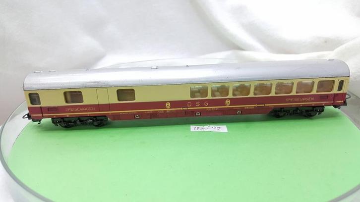 LIMA HO 9215 DB  DSG Speisewagen TEE Helvetia 1968, Hobby en Vrije tijd, Modeltreinen | H0, Gebruikt, Wagon, Gelijkstroom, Lima