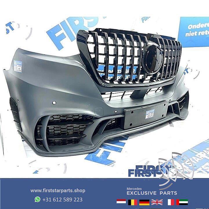 W907 AMG STYLE BUMPER Mercedes SPRINTER W910 VOORBUMPER SPOR, Auto-onderdelen, Carrosserie en Plaatwerk, Bumper, Mercedes-Benz