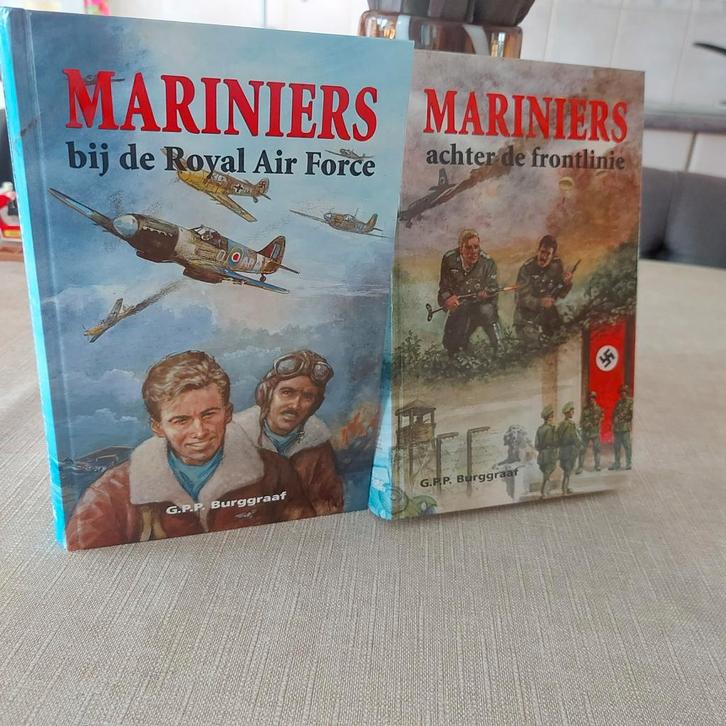 Mariniers boeken: Royal Air Force & Achter de Frontlinie, Boeken, Oorlog en Militair, Gelezen, Luchtmacht, Tweede Wereldoorlog