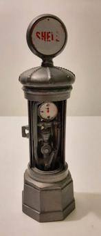 Vintage Shell benzinepomp miniatuur tin., Ophalen of Verzenden