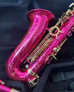 Vigorea alt-saxofoon London 99 Edition roségoud met koffer, Ophalen of Verzenden, Gebruikt, Alt, Met koffer