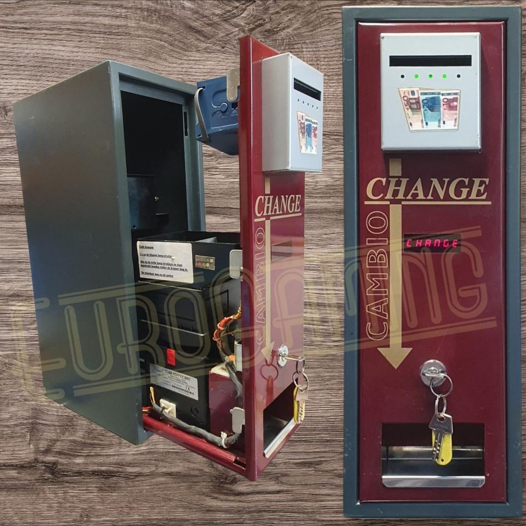 Cambio Muntwisselaar Ideaal Voor In Mancave Of Speeltuin ✅, Ophalen