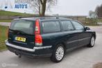 Volvo V70 2.4 LPG-G3 2002 Groen Clima Cruise Trekhaak APK 09, Voorwielaandrijving, 1578 kg, Traction-control, Euro 4