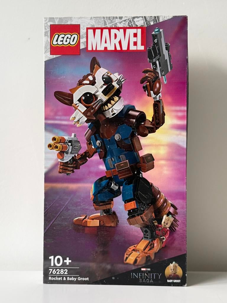 Lego 76282 Marvel Rocket & Baby Groot, Marvel, Lego, Nieuw, Ophalen of Verzenden