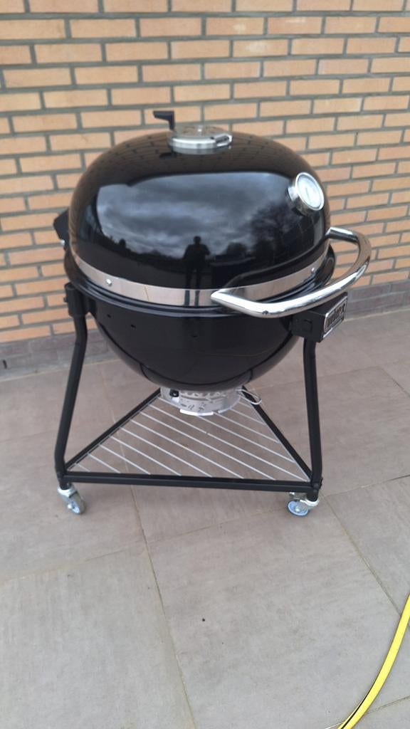 Weber E6 Summit Kamado BBQ 61 cm rooster, Tuin en Terras, Ophalen, Gebruikt, Weber