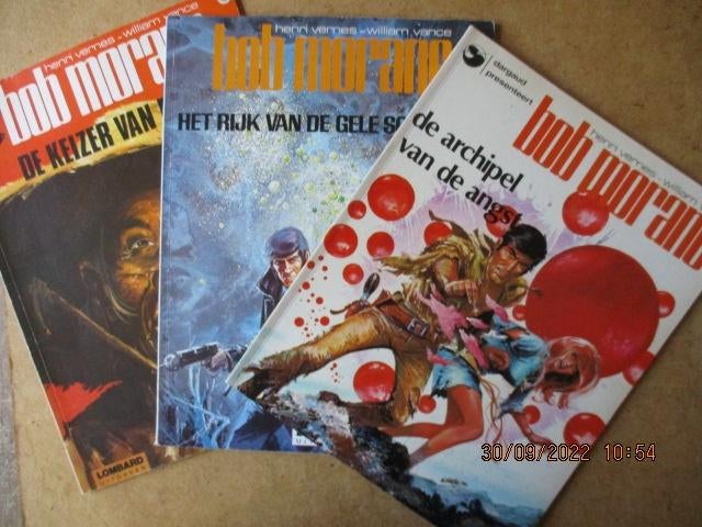 adv7169 bob morane, Boeken, Eén stripboek, Ophalen, Gelezen