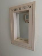 Riviera Maison spiegel met 6 sleutelhaken voor een prikkie, Ophalen, Minder dan 50 cm, Zo goed als nieuw, Minder dan 100 cm