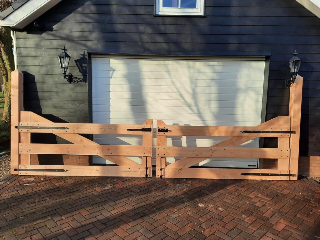 TOEGANGSPOORT, Tuin en Terras, Ophalen, Nieuw, 150 tot 200 cm, Hout