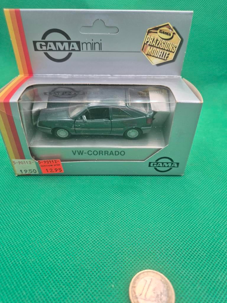 147 VW Corrado 1/43 gama, Ophalen of Verzenden, Zo goed als nieuw, Auto, Gama