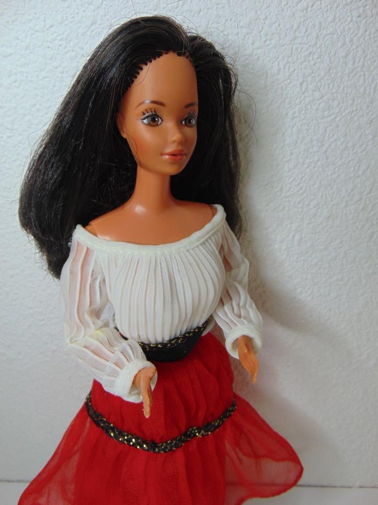 Barbie Hispanic Rio Senorita Spaanse Barbie Steffie Face, Verzamelen, Poppen, Ophalen of Verzenden, Gebruikt, Pop
