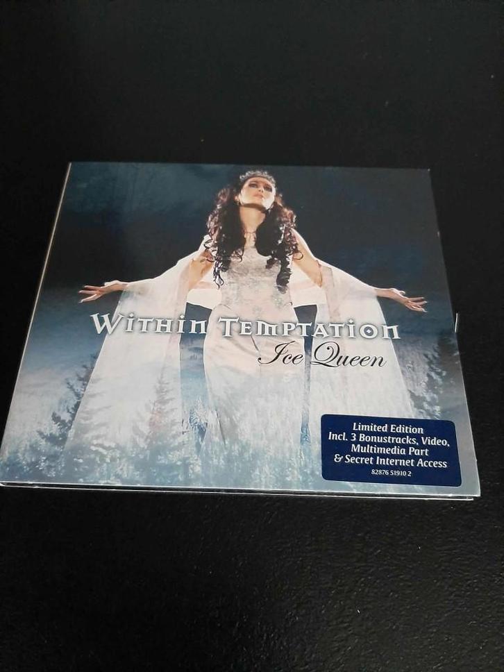 Within Temptation: Ice queen (maxi-single)!, Cd's en Dvd's, Cd Singles, Gebruikt, Rock en Metal, 1 single, Maxi-single, Ophalen of Verzenden