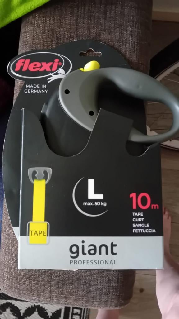 Flexi hondenriem 10m tape maat l nieuw, Dieren en Toebehoren, Hondenriemen, Ophalen, Nieuw