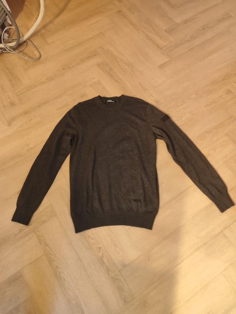 Malelions trui grijs L, Ophalen of Verzenden, Zo goed als nieuw, Grijs