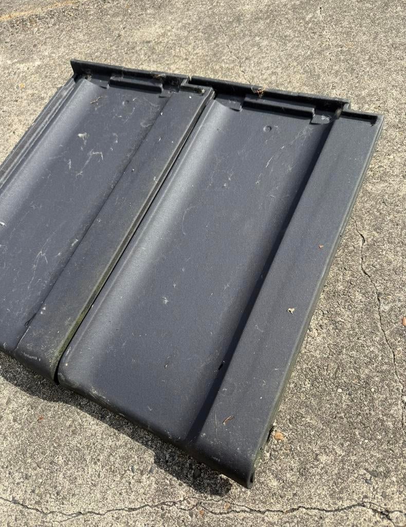 4000x vlakke pan - antraciet - nibra R10, Ophalen, Steen of Klei, A, 15 m² of meer