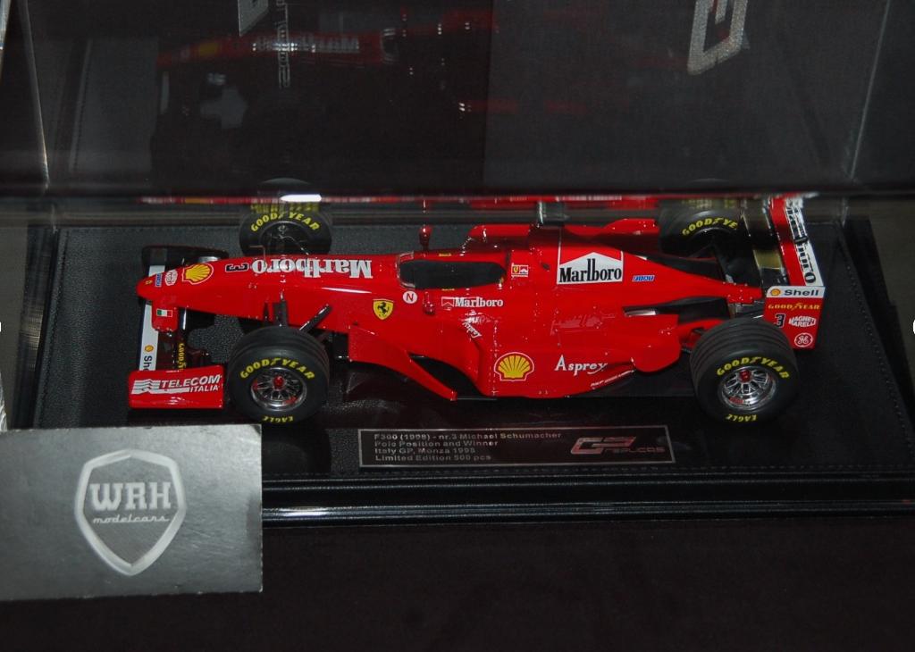 F1 FERRARI F300 Schumacher win/pole ITALY GP replicas WRH, Hobby en Vrije tijd, Modelauto's | 1:18, Verzenden, Zo goed als nieuw