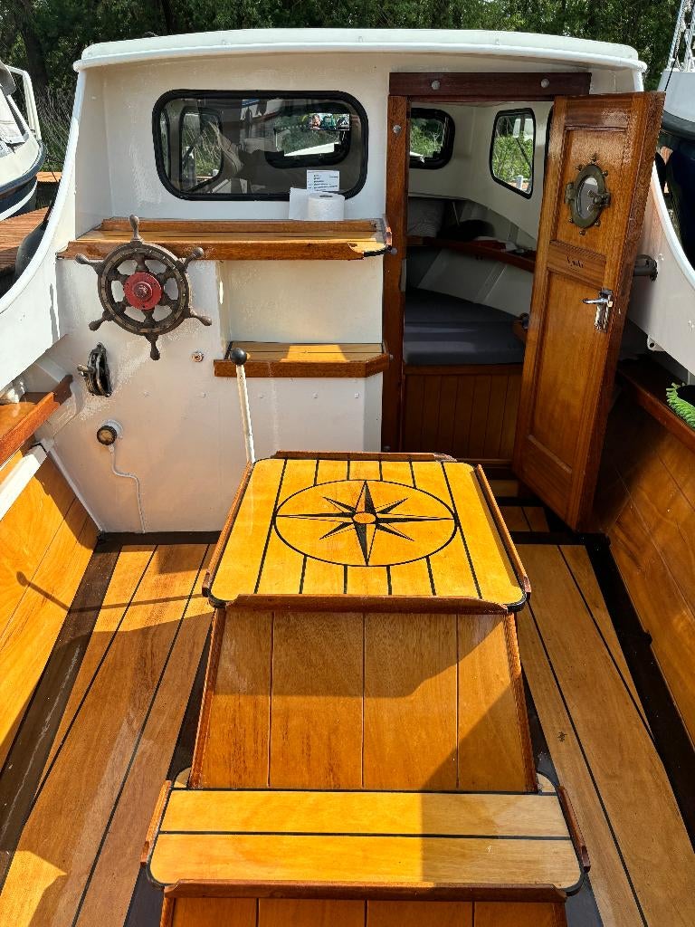 kajuitboot Beenakkersvlet (6,6 – 7 meter), Watersport en Boten, Motorboten en Motorjachten, Ophalen, Gebruikt, Staal, Binnenboordmotor