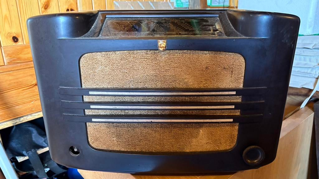 Oude Philips Radio, Audio, Tv en Foto, Radio's, Ophalen, Gebruikt, Radio