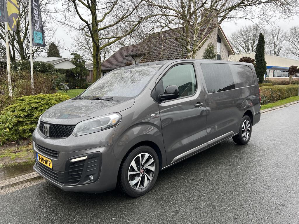 Fiat Scudo 2.0 MultiJet 180PK AUT L3H1 DC Leder•Xenon, Gebruikt, Euro 6, 4 cilinders, 2500 kg