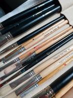 Grote set penselen in oprolbare etui, Ophalen of Verzenden, Gebruikt, Penseel of Kwast