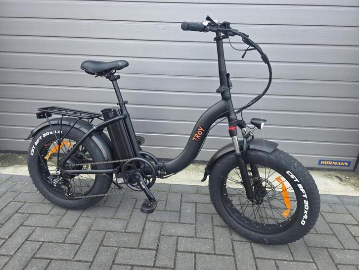 Als nieuw! Troy E-Fold elektrische vouwfiets fatbike 799KM!, Fietsen en Brommers, Elektrische fietsen, Zo goed als nieuw, Overige merken