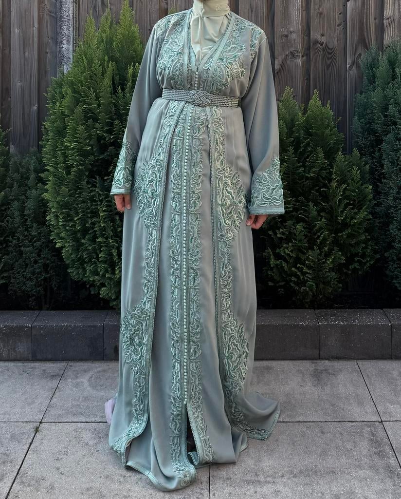Takchita marokaans jurk nieuwstaat, Kleding | Dames, Gelegenheidskleding, Ophalen of Verzenden, Zo goed als nieuw, Maat 36 (S)