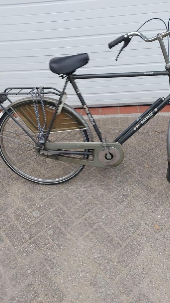 Gazelle Primeur Herenfiets - Grijs, 3 versnellingen, Velgrem, Versnellingen, Ophalen of Verzenden, Gazelle