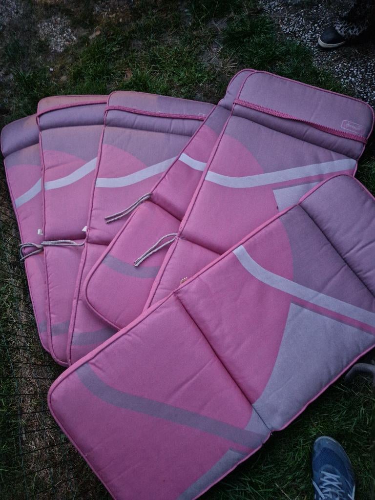 6X Hartman tuinkussens: 120x50x7cm, Ophalen, Gebruikt
