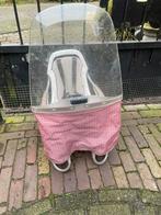 Kinder fietszitje met windscherm, Ophalen, Zo goed als nieuw