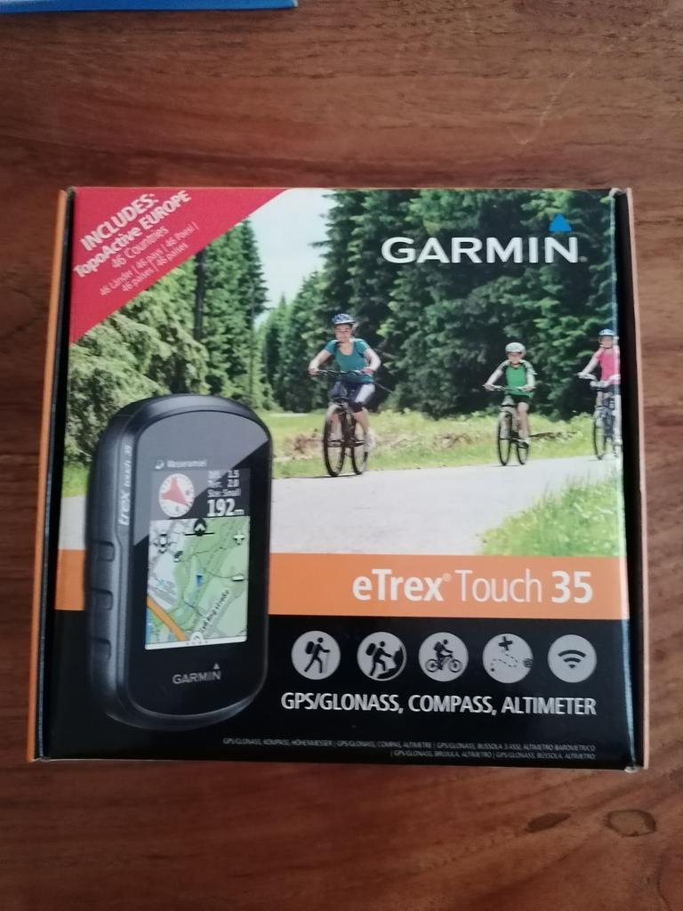 Garmin eTrex Touch 35, Ophalen, GPS, Zo goed als nieuw
