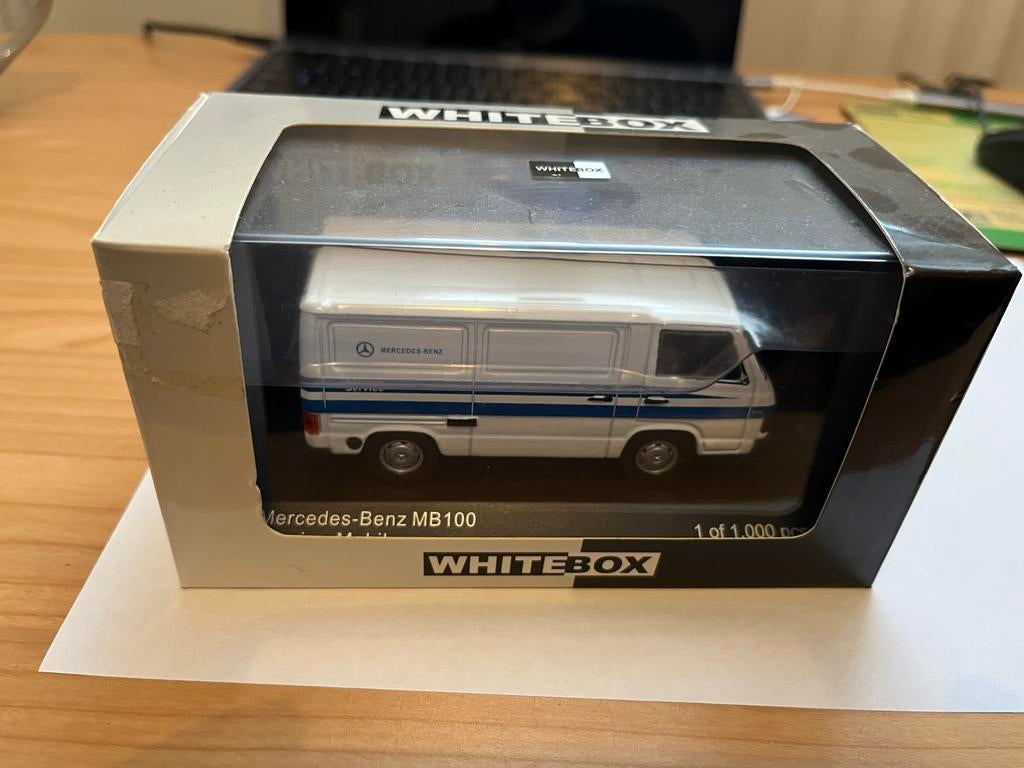 Miniatuur mercedes mb100 1/43, Ophalen of Verzenden, Nieuw, Auto's