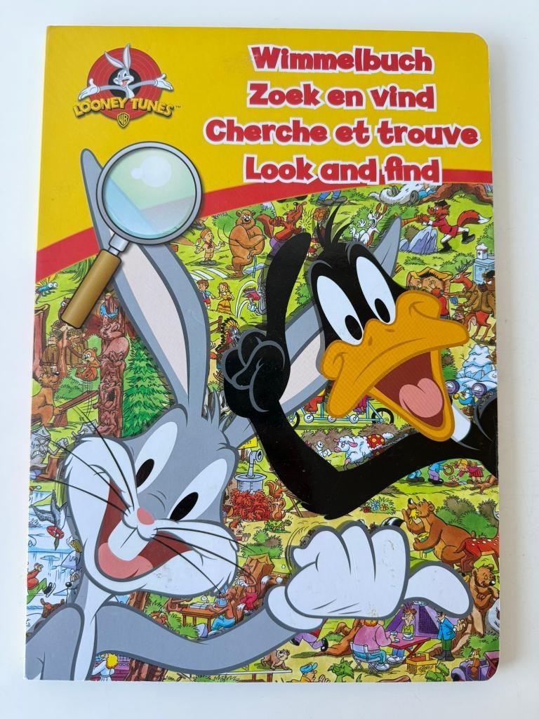 Boek, zoekboek karton / Zoek en Vind Daffy / Looney Tunes, Ophalen of Verzenden, Gelezen, Fictie algemeen