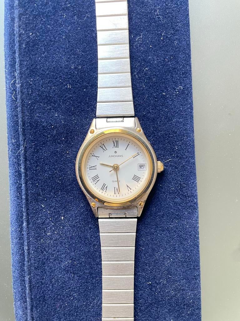 Junghans dameshorloge, Sieraden, Tassen en Uiterlijk, Horloges | Dames, Overige merken, Staal, Polshorloge, Nieuw